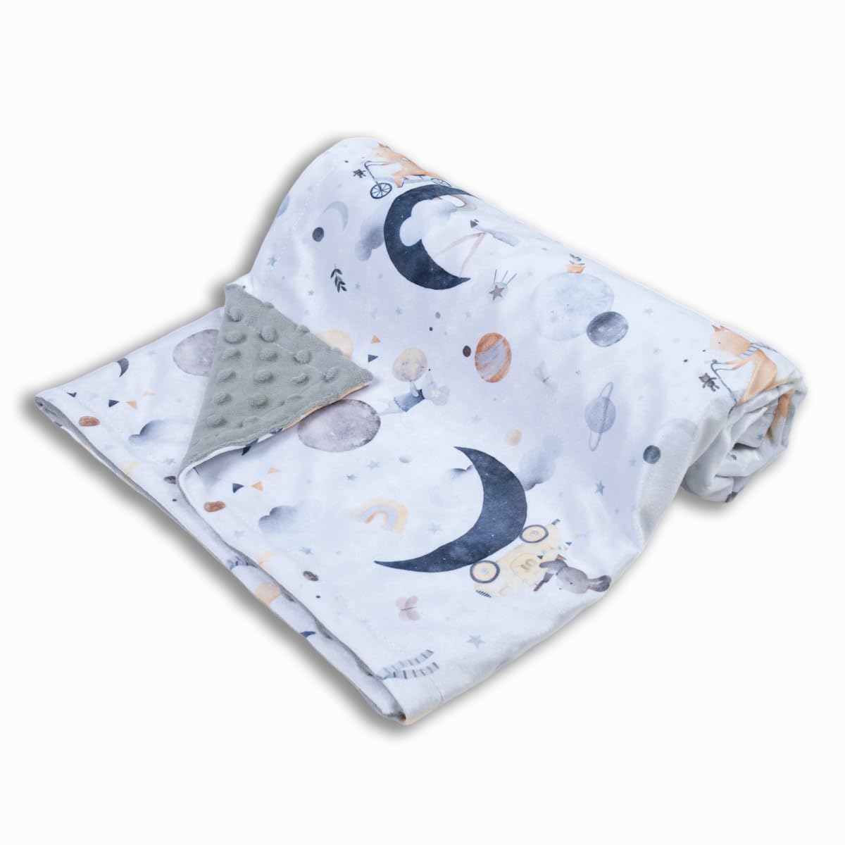 Donsonny multipurpose blanket as stroller cover and nap mat for on-the-go use