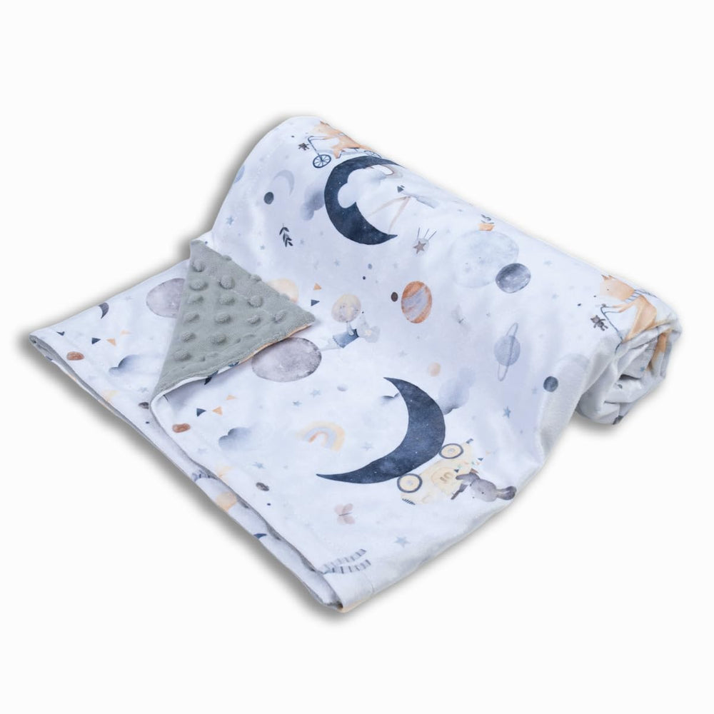 Donsonny multipurpose blanket as stroller cover and nap mat for on-the-go use