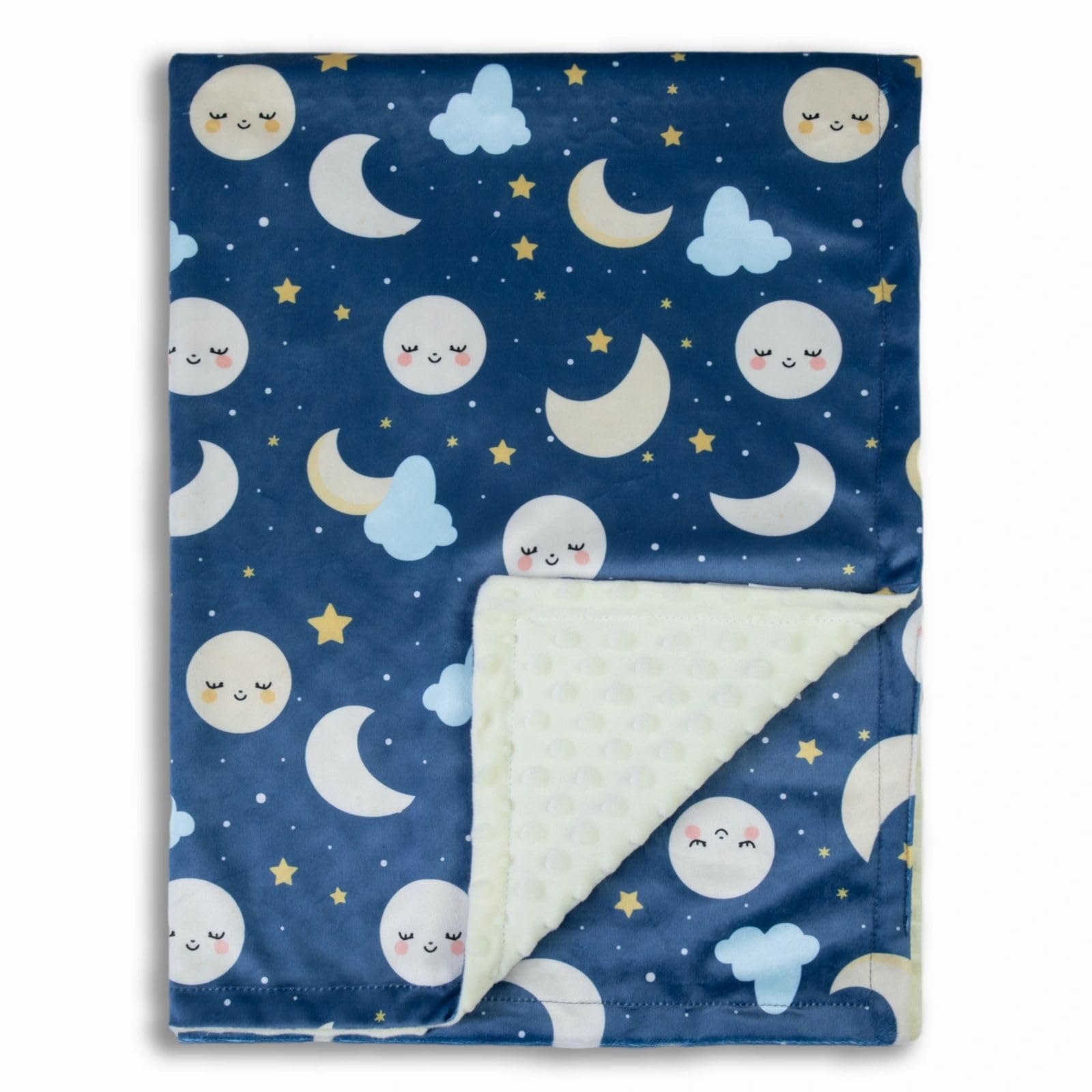 Donsonny Night Sky baby blanket in crib, cozy warmth for restful naps.