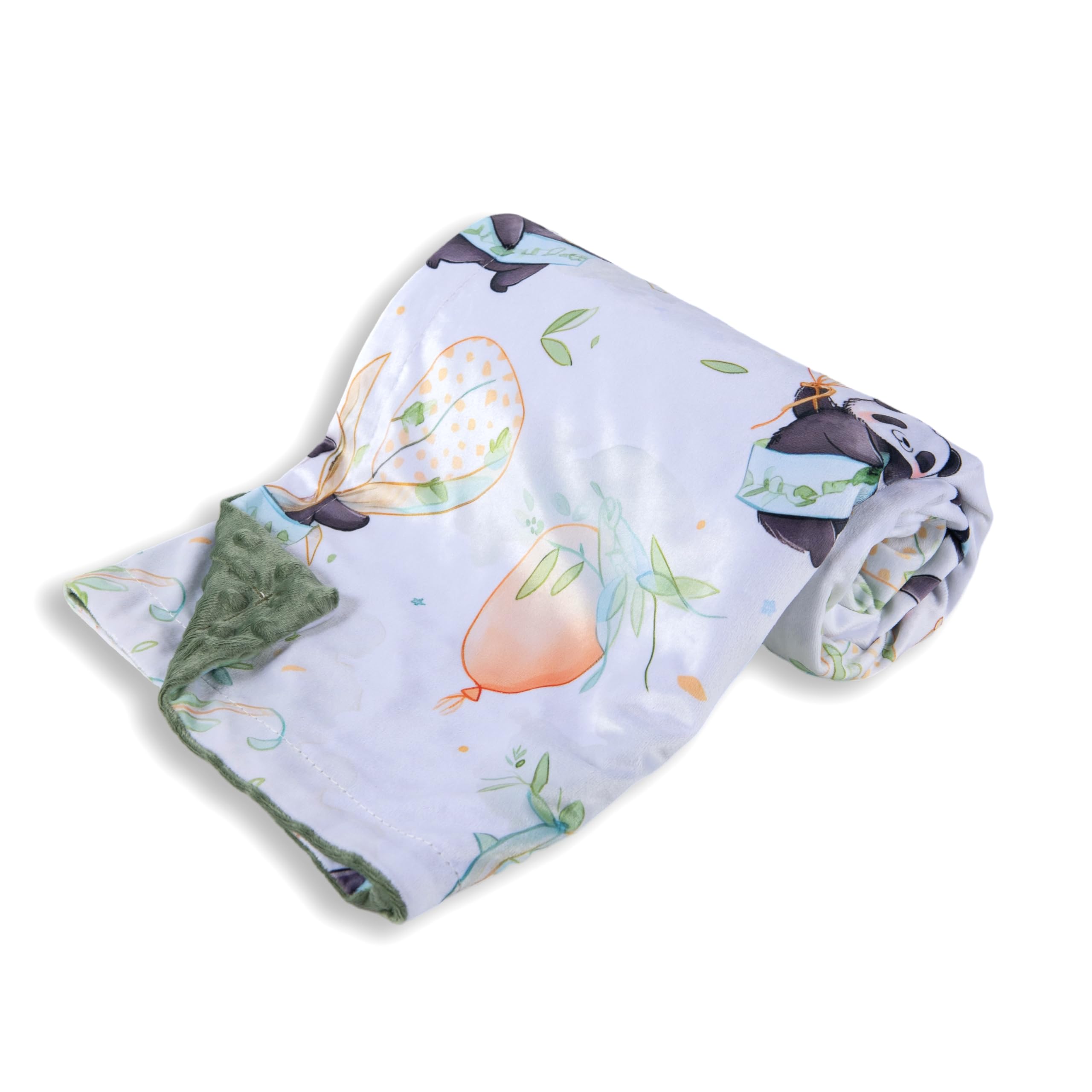 Donsonny Panda blanket used in-stroller for on-the-go comfort