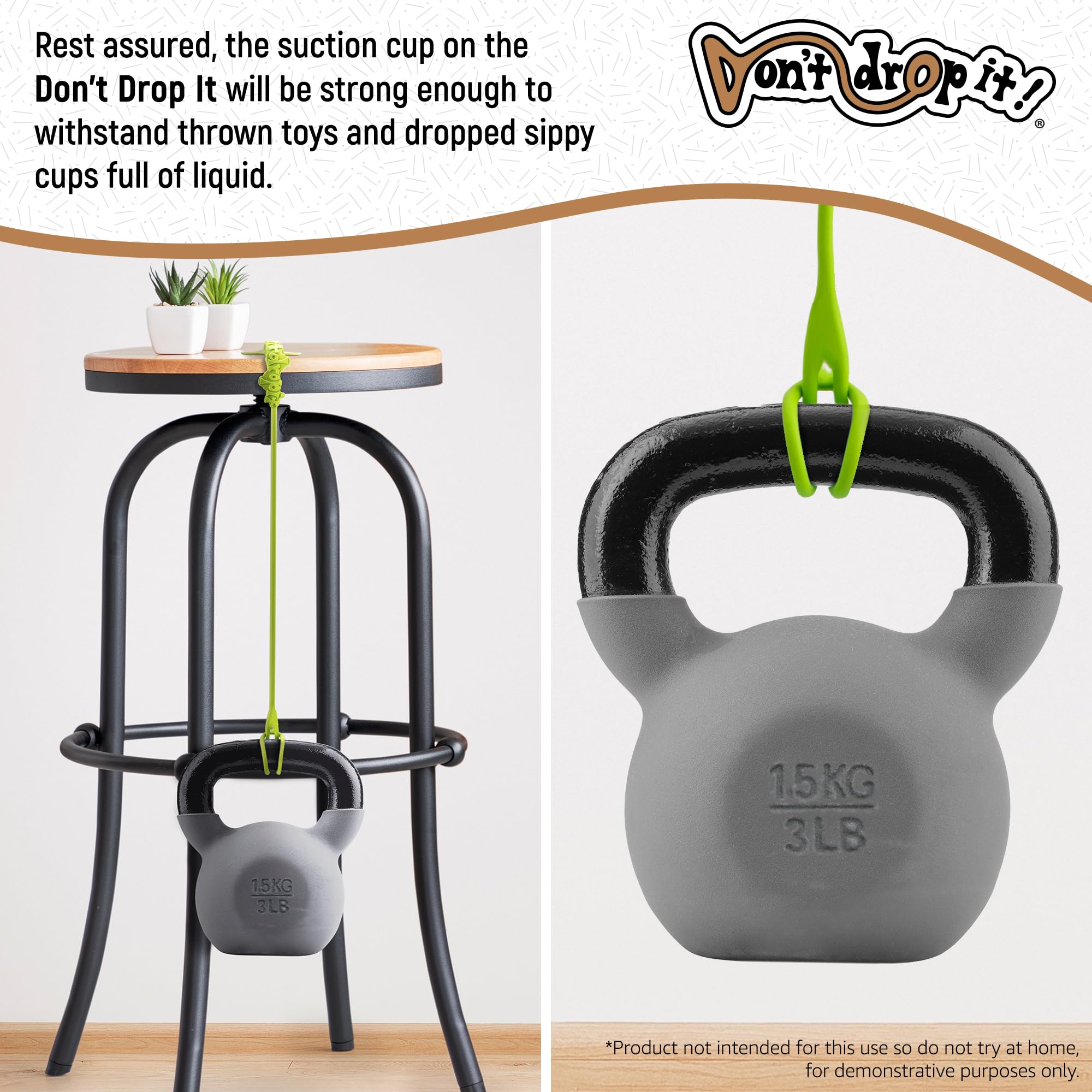 Don't Drop It dishwasher-safe seal simplifies cleanup after meals.
