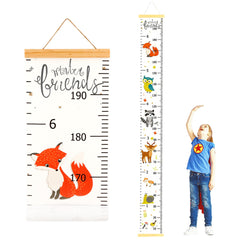 DOOLMIN baby height growth chart full view demonstrates wall-ready milestone tracking