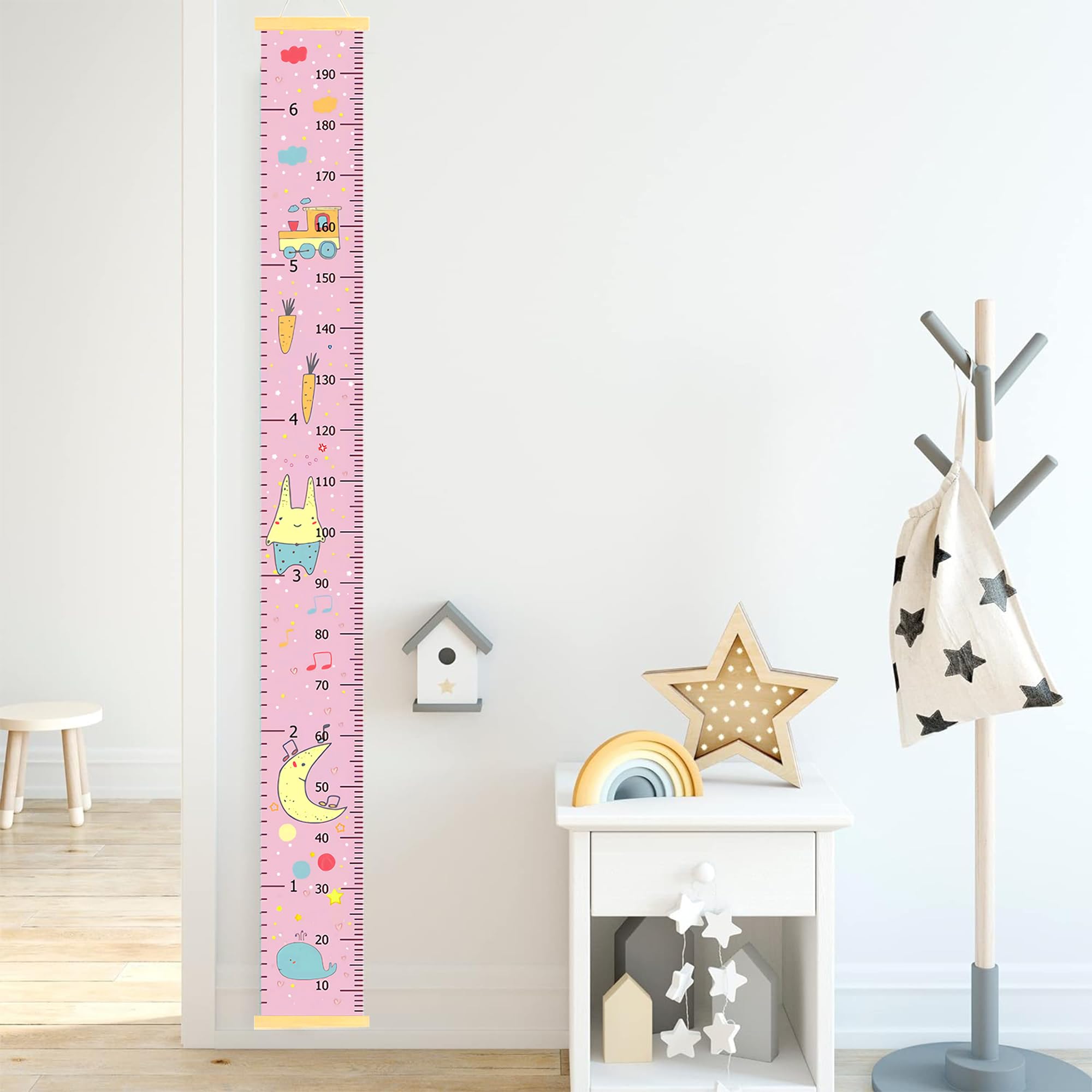 DOOLMIN chart is easy to install and remove for flexible nursery updates