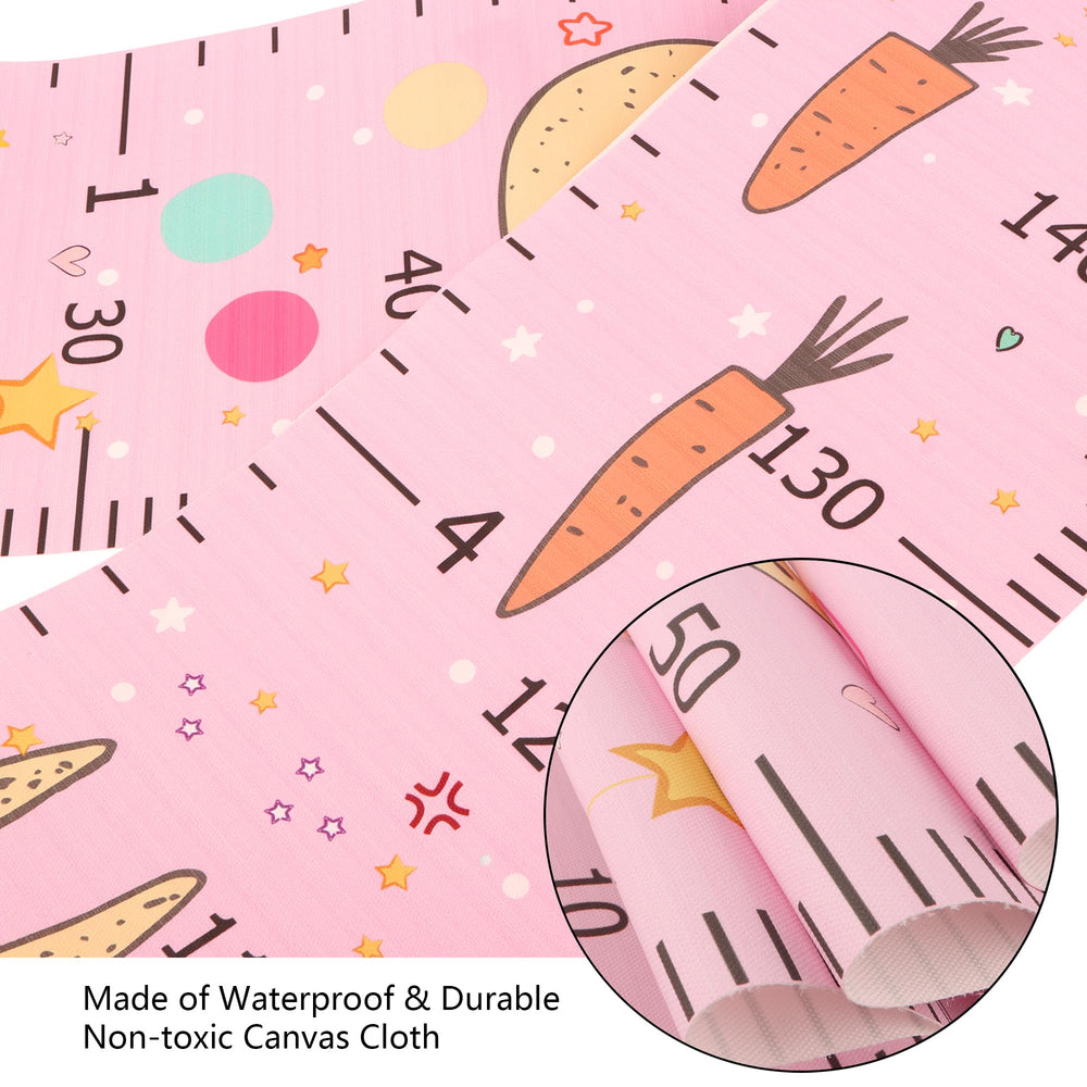 DOOLMIN height chart with sturdy rope for simple wall mounting