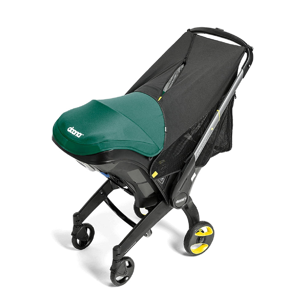 DOONA 360 Protection UV UPF50 guards baby from strong sun