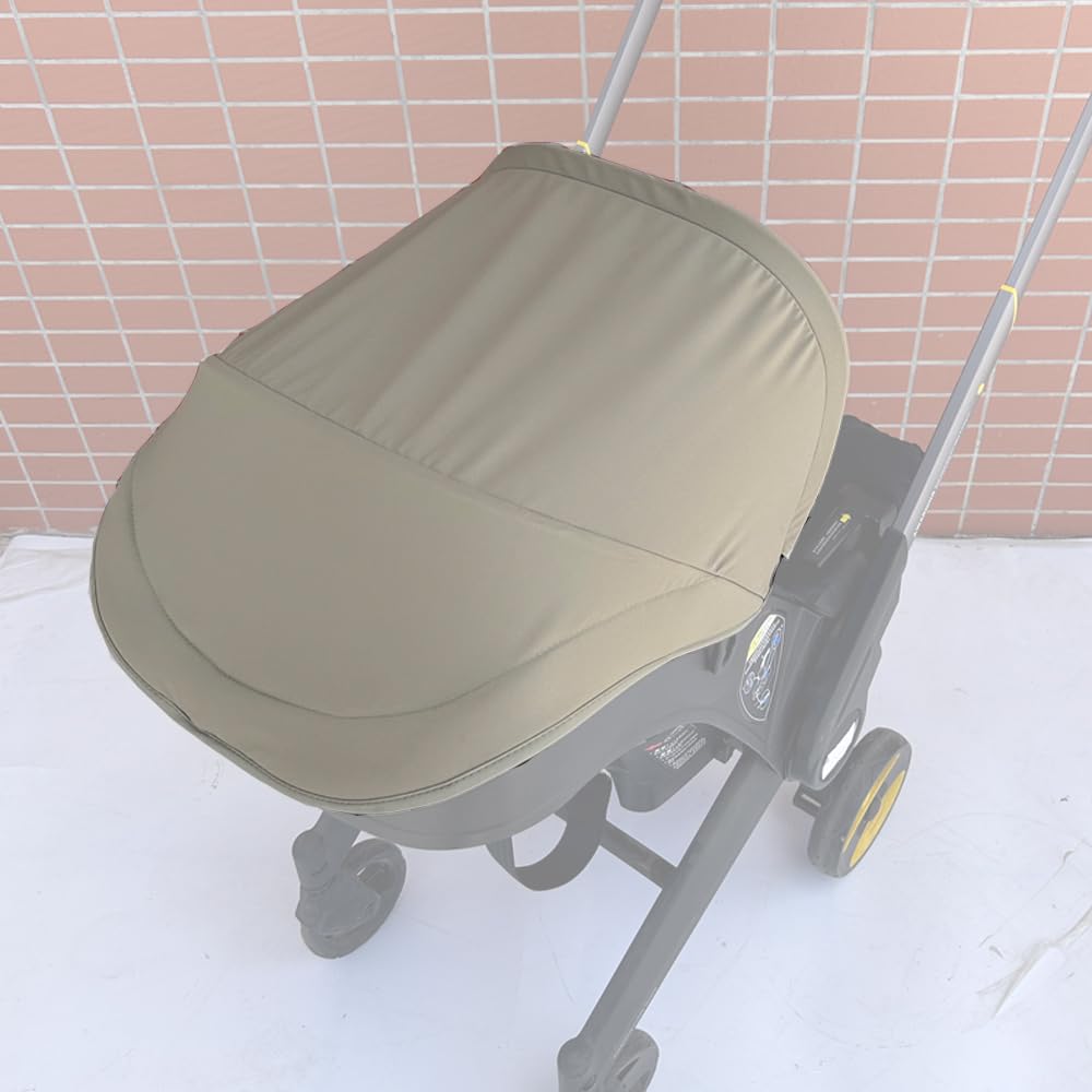 Doona installation using existing sunshade brackets shown in manual guidance.