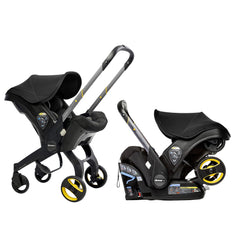Doona Nitro Black car seat with sleek design for smooth transitions