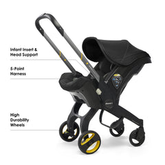 Doona Nitro Black one-click transition showcases quick switch