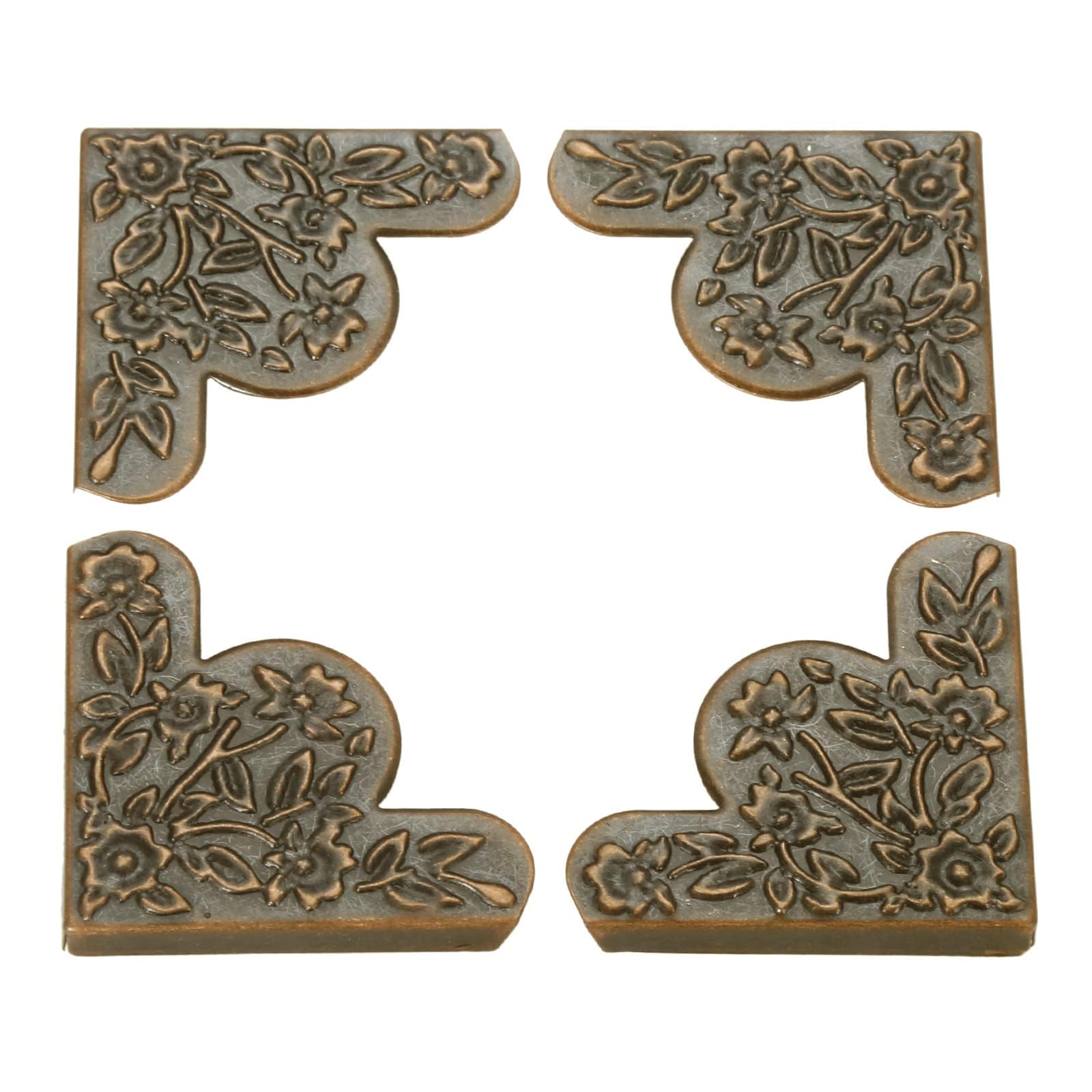 Dophee 12Pcs set enhances boxes and frames with cohesive retro styling.