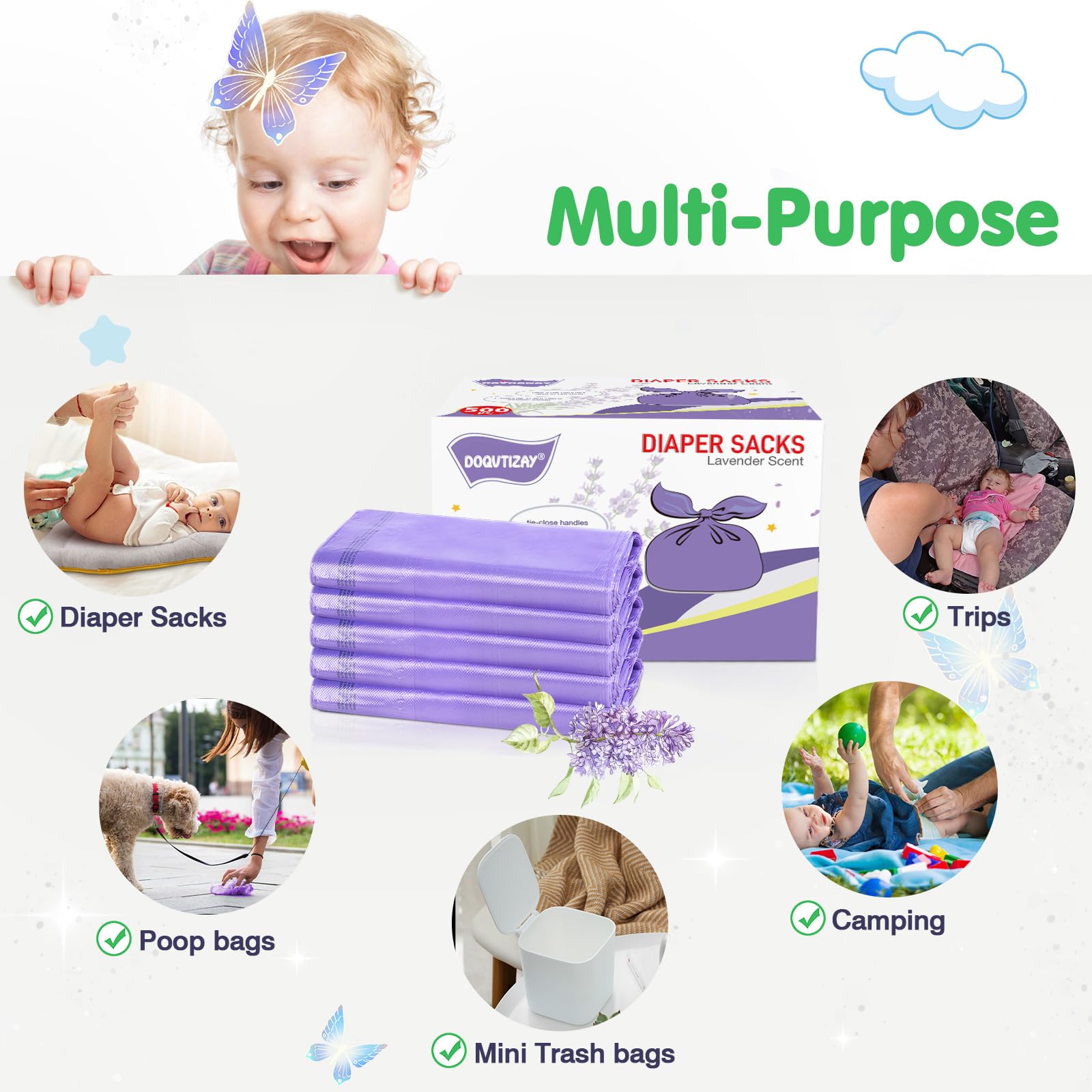 DOQVTIZAY 500-count pack provides sufficient supply for busy days