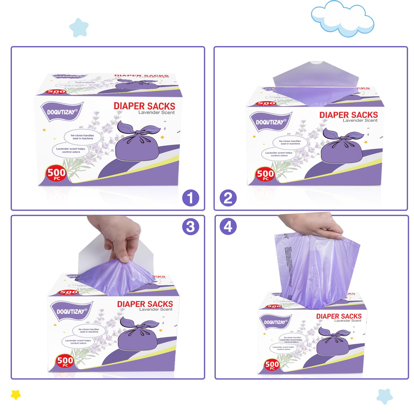 DOQVTIZAY multifunction bags handle pet waste and travel debris