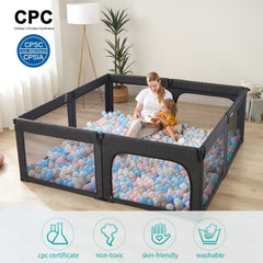 Dora dotey Doradotey playpen wide-open layout showing ample play area