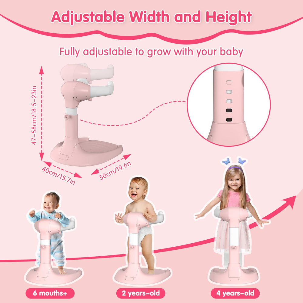 Dorabaliy triangular-stability design gives robust support during toddler baths
