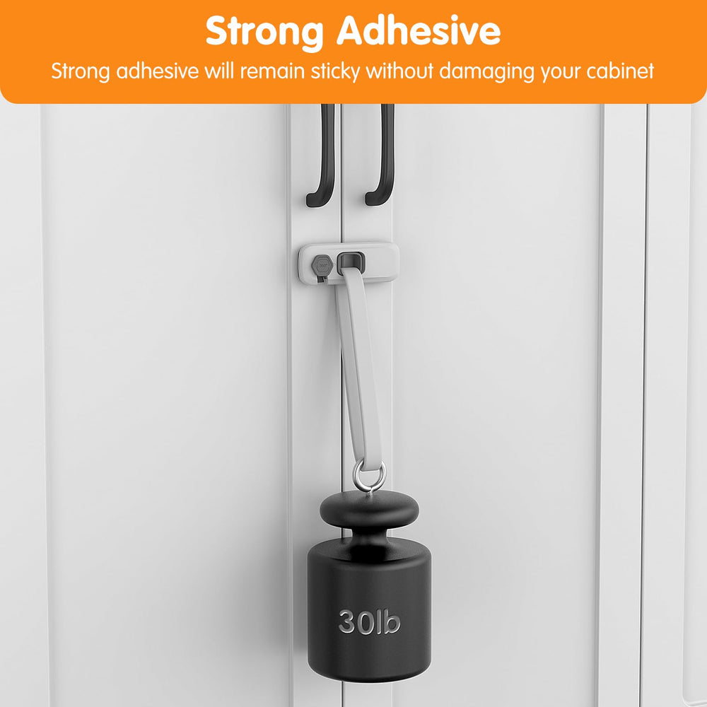 Dorabaliy premium ABS material cabinet locks ensure non-toxic safety for active households