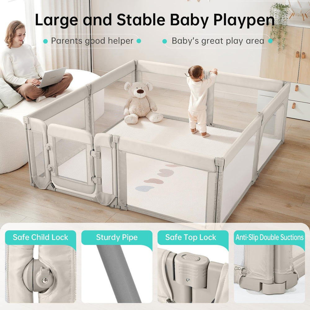 Dora dotey 360-vision mesh provides breathable visibility and engaging interaction with baby.