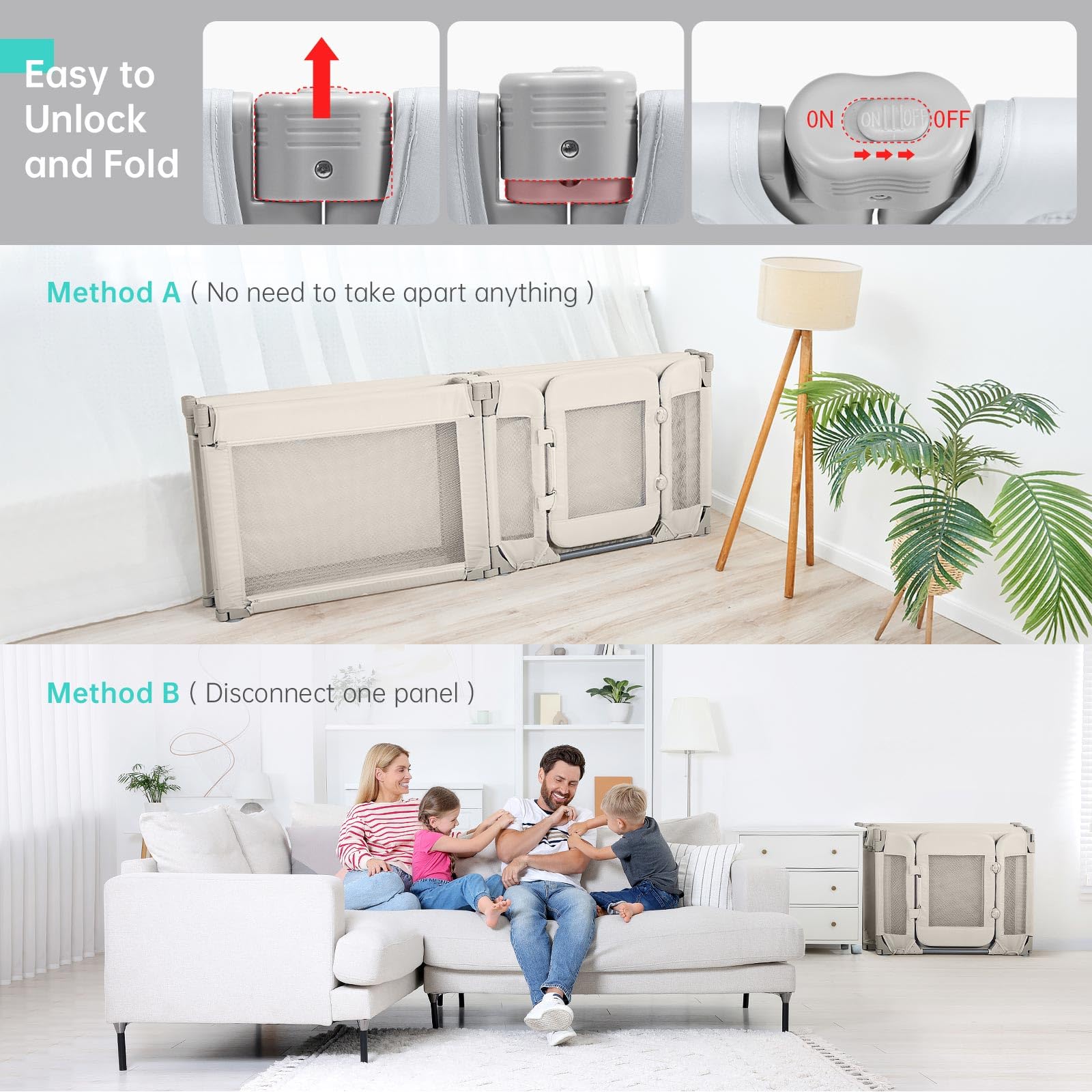 Dora dotey door-entry design makes it easy to enter without stepping over.
