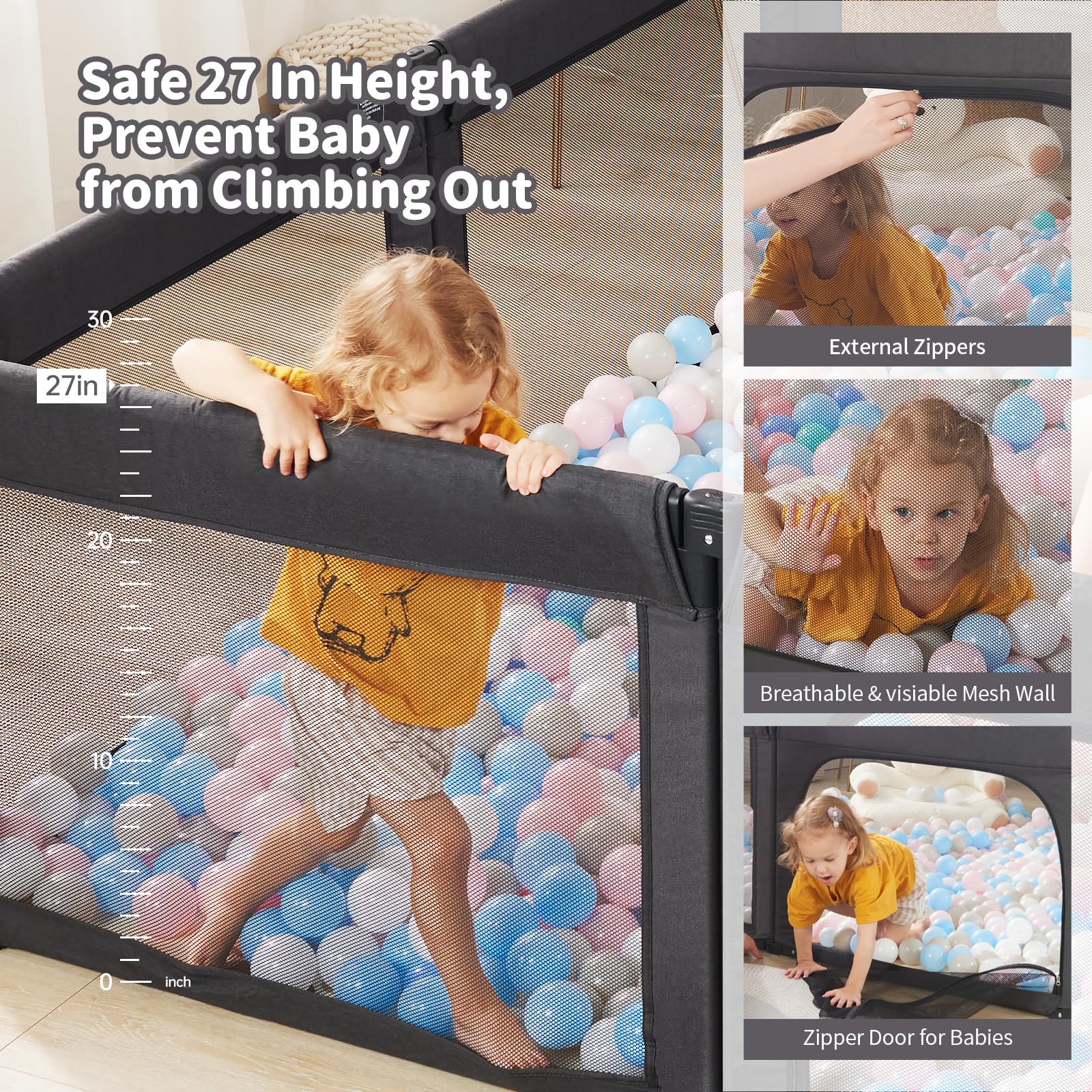 Dora Dotey playpen easy assembly and free warranty support