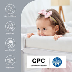 Dora dotey playpen-mesh-360-view provides easy baby monitoring