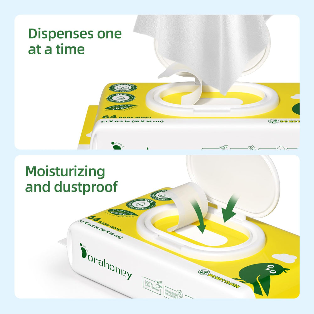 Dorahoney plastic-free packaging highlights eco-friendly disposal.