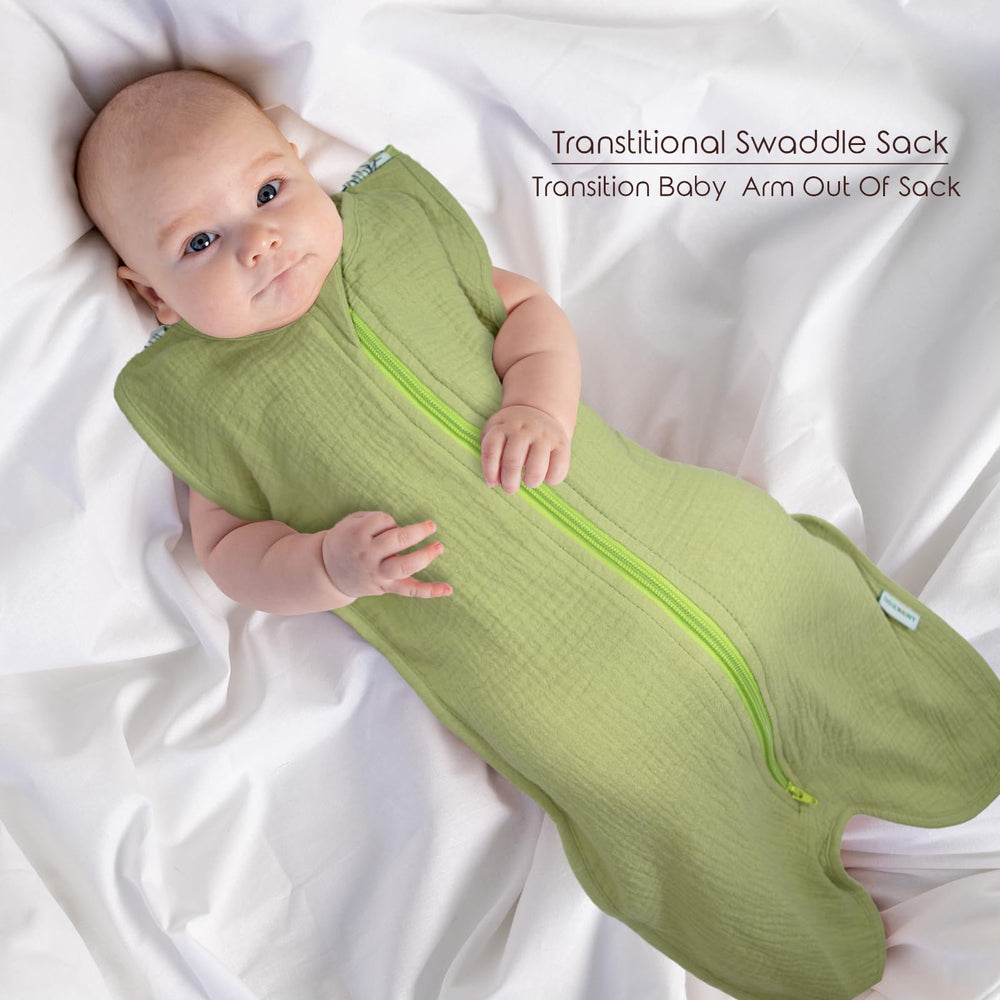 Dormlony self-soothing sleep sack helps baby feel secure during naps and cuddles.