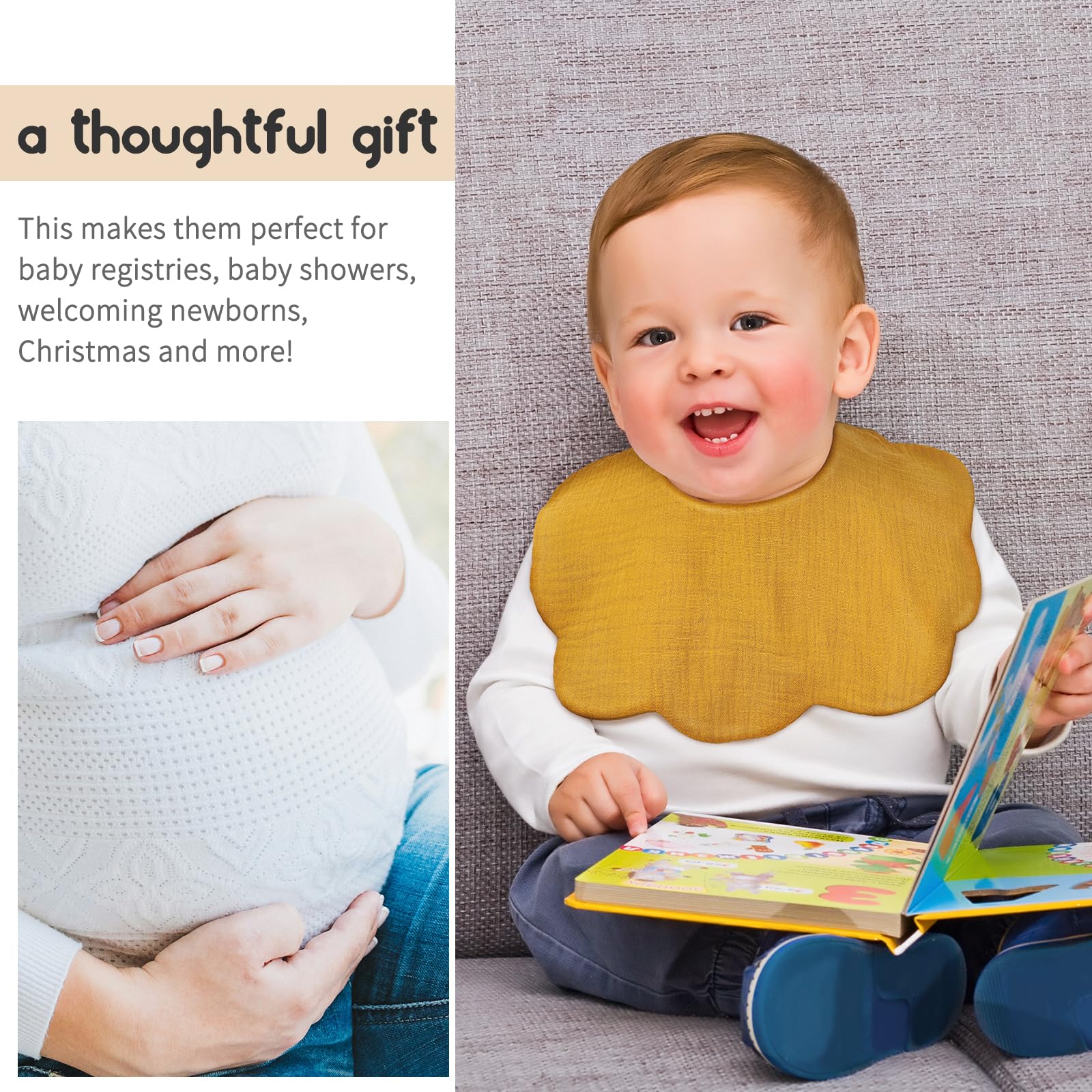 DOSMINE gift-ready packaging makes a thoughtful baby shower gift.