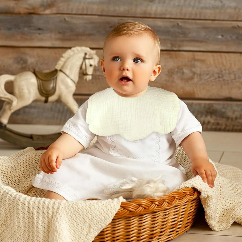 DOSMINE baby bibs mealtime colors - bright designs brighten mealtime and reduce spills.