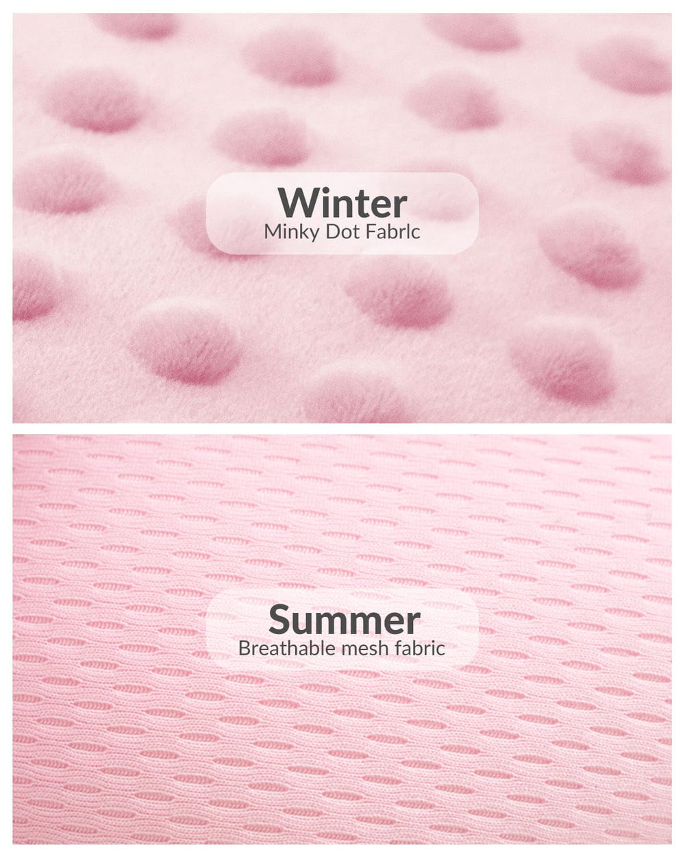 Dots Pink universal compatibility fits Mamaroo and Graco swings and many car seats