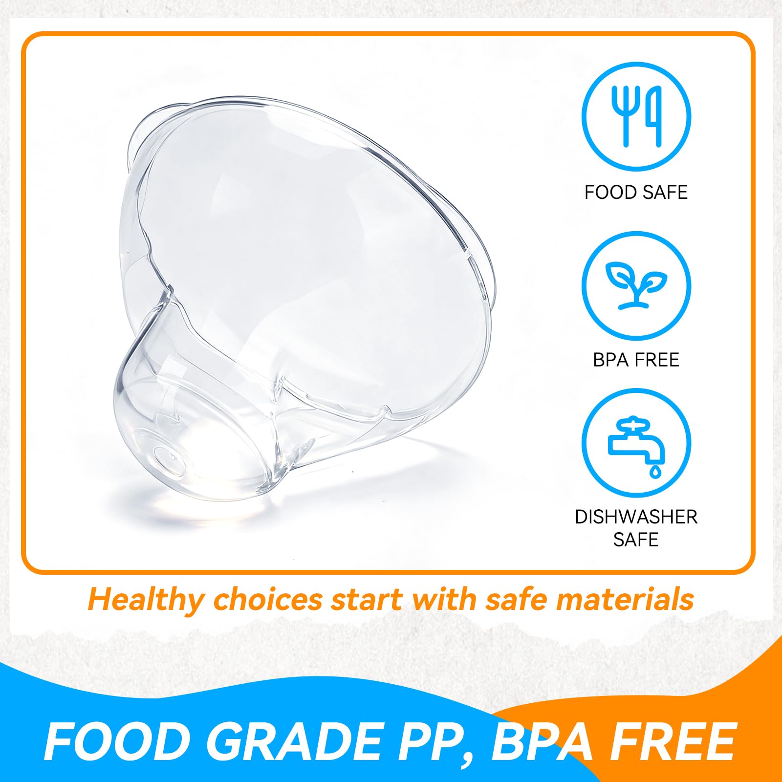 Dotshnk dishwasher-friendly cap simplifies post-meal cleaning.