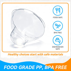 Dotshnk dishwasher-friendly cap simplifies post-meal cleaning.