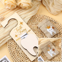 DoubleFill tooth fairy kit with money slot for a playful gift.