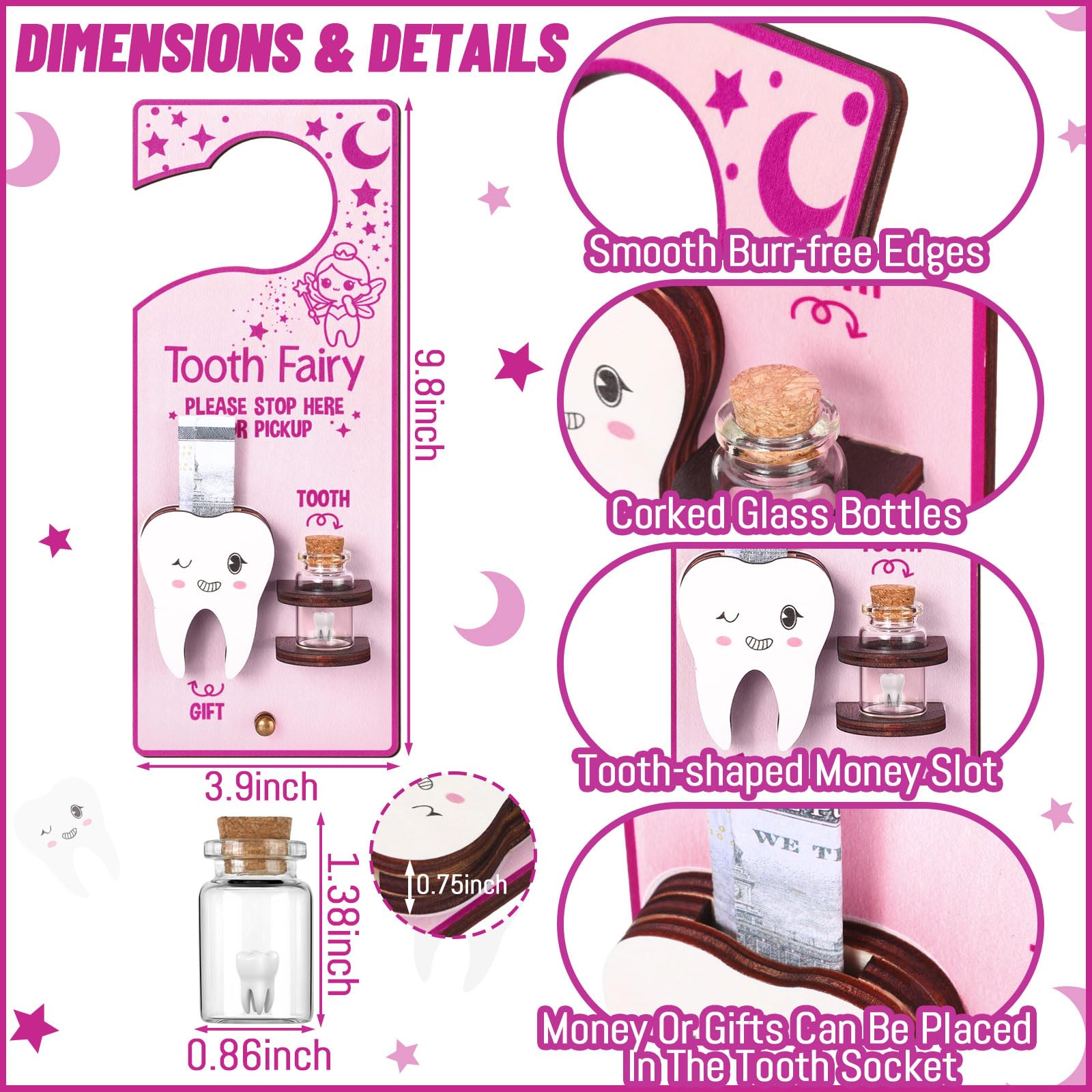 DoubleFill tooth fairy kit complete set image—everything for the tooth-loss ritual