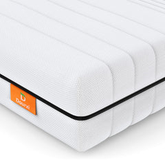 Dourxi crib mattress breathability with 3-D mesh cover enhances airflow for cooler sleep