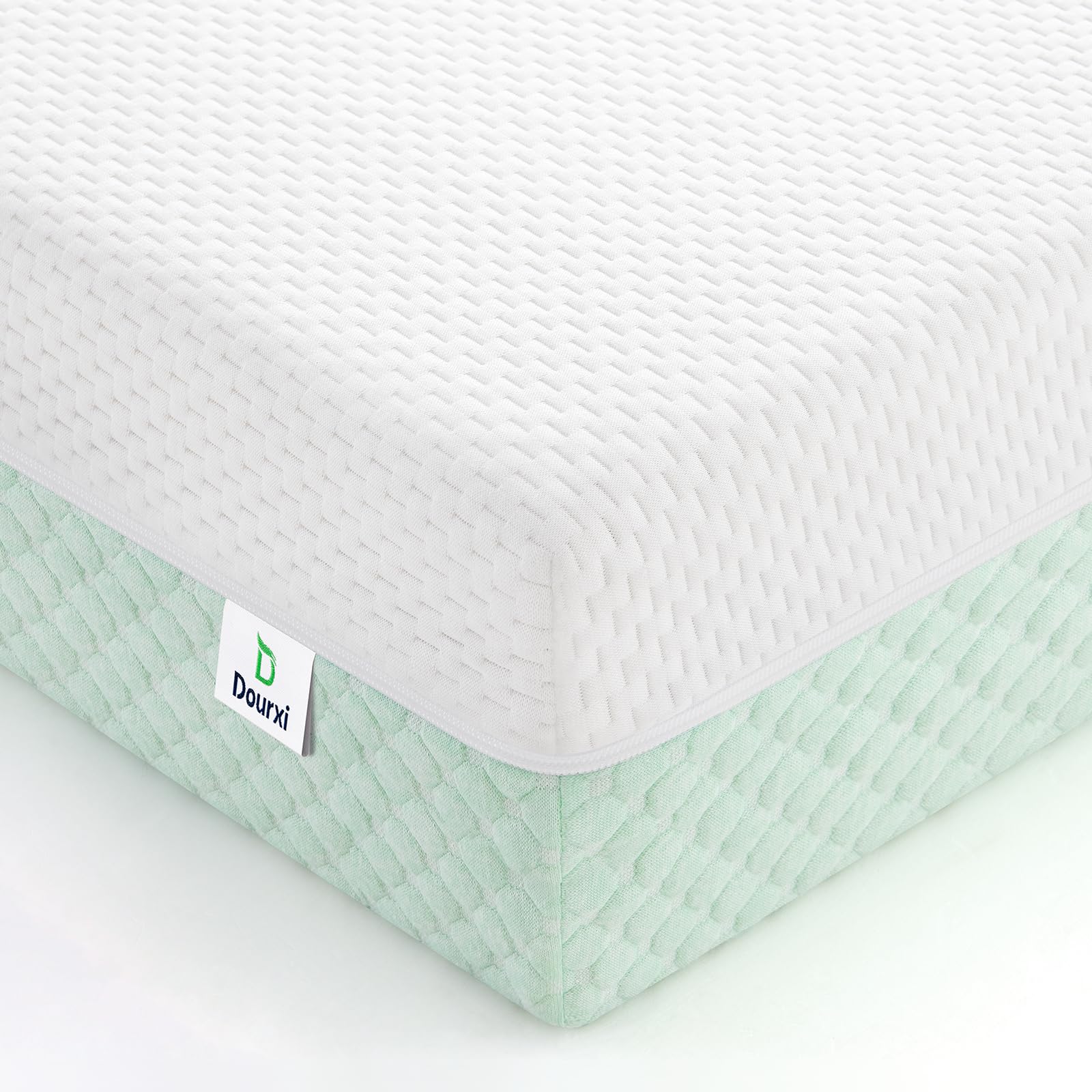 Dourxi crib mattress dual firmness side supports infants and provides toddler comfort