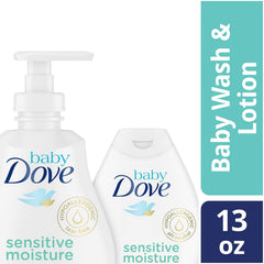 Dove Baby Care Collection—sensitive-skin essentials in a fragrance-free, gentle routine.