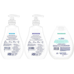 Dove Baby Lotion closeup emphasizes hypoallergenic formula for sensitive skin care