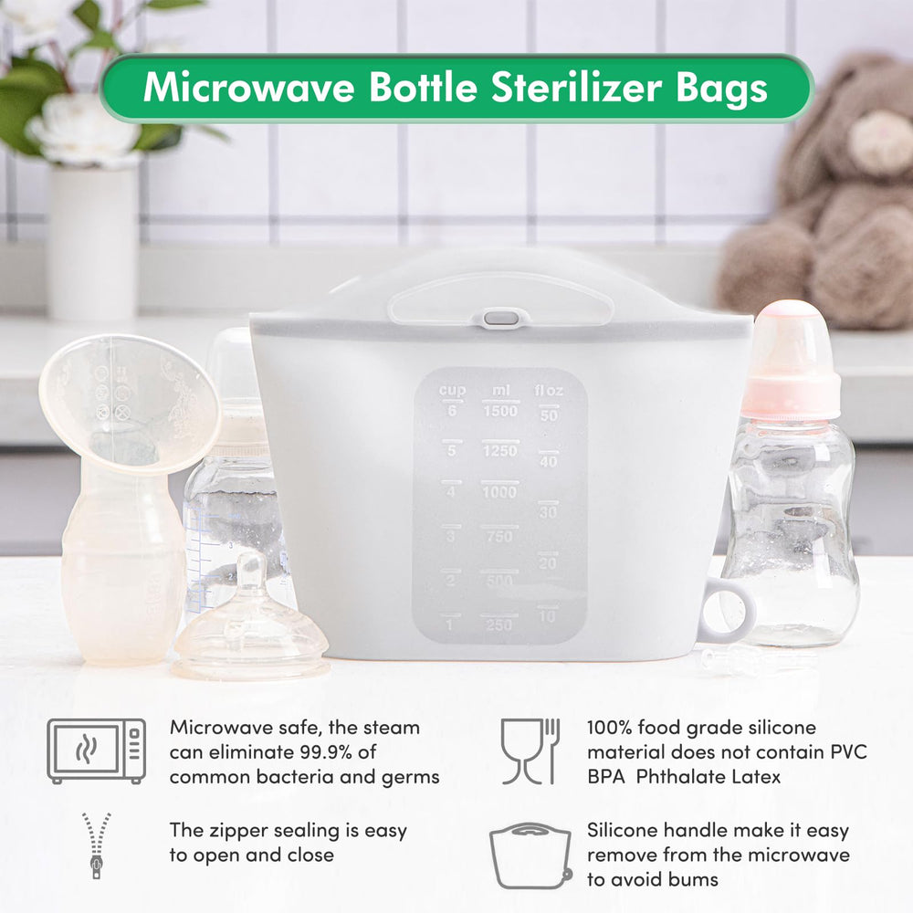 DOYOQI travel kit with silicone steam bags ready for on-the-go cleaning