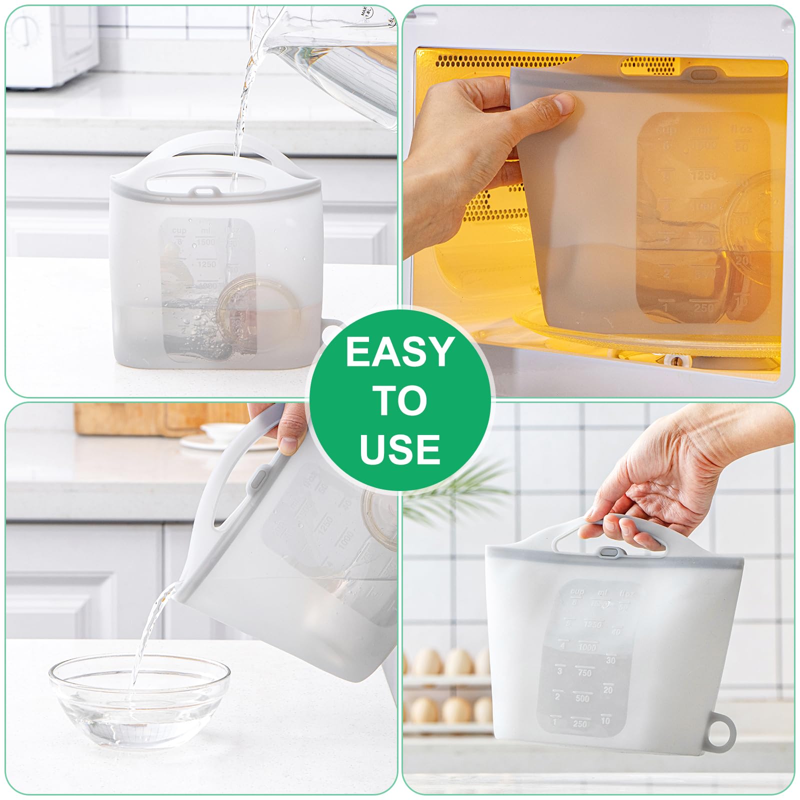 DOYOQI breast pump parts inside the silicone bag for easy cleaning