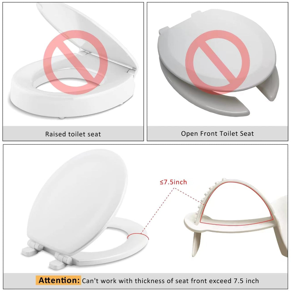 Doytn toilet-lid-lifter in action keeps hands clean during lid operation.