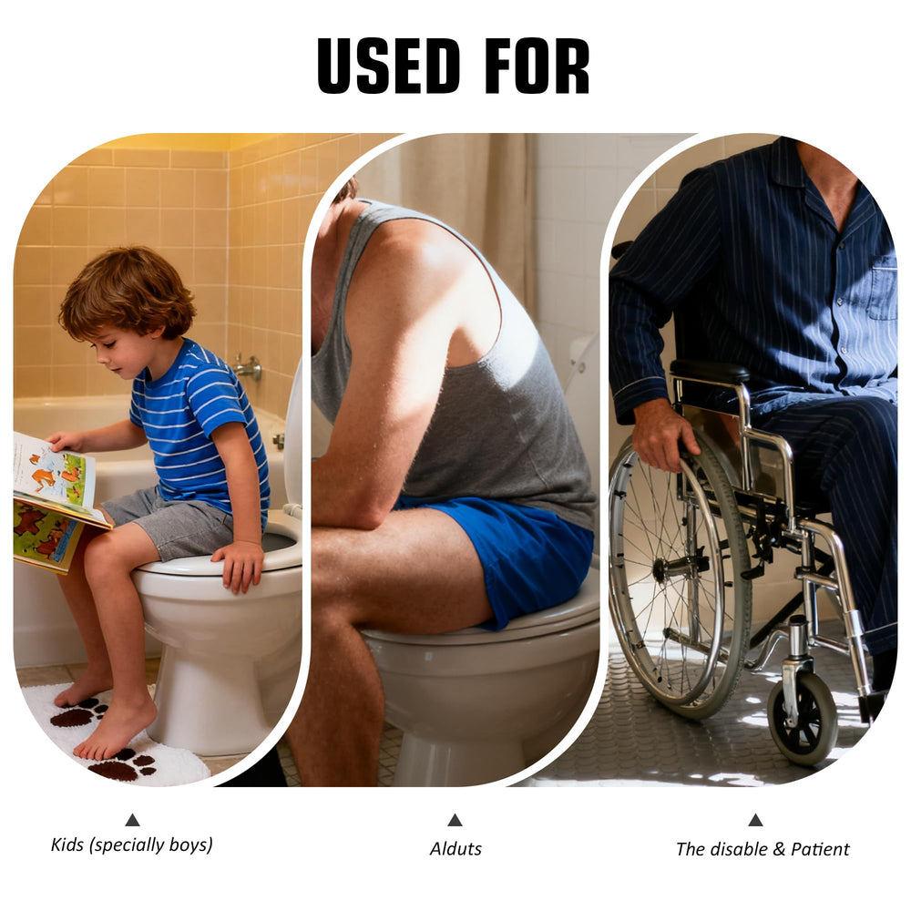 Doytn Toilet Pee Splash Guard in bathroom setting enhances tidiness and freshness.