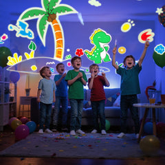 DQMOON dinosaur night light with dome cover offers soft, glare-free illumination.