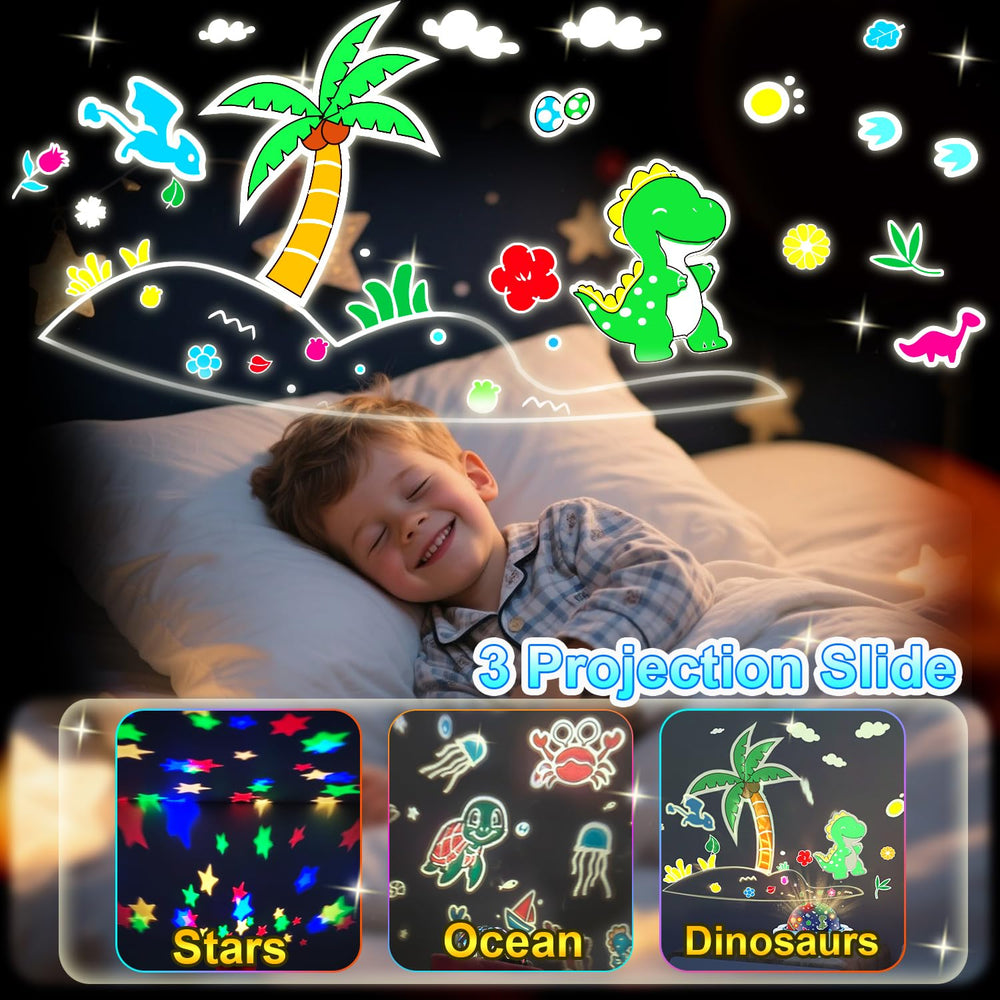 DQMOON remote-controlled night light lets kids adjust colors from bed.