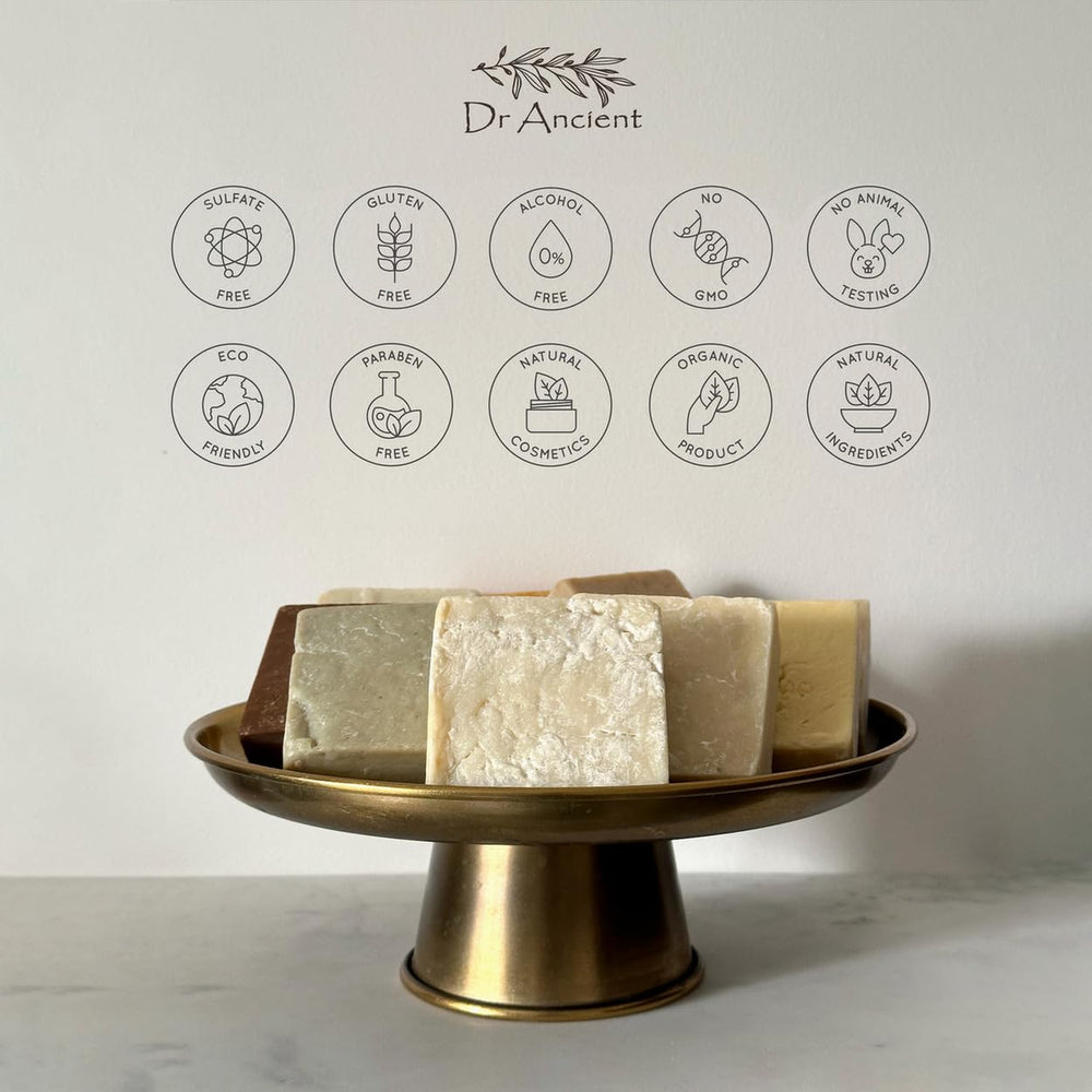 Dr.Ancient Bittim soap hair-care focus promotes fuller-feeling hair