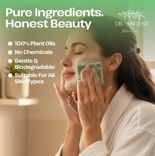 Dr.Ancient handmade soap demonstrates natural, fragrance-free care