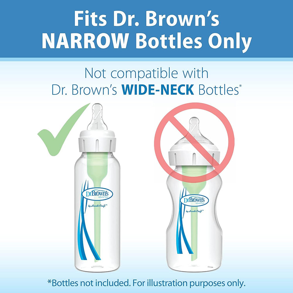 Durable material of Dr. Brown's nipple suitable for daily feeds