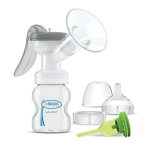 Dr. Brown's all-in-one system includes a storage cap for convenience