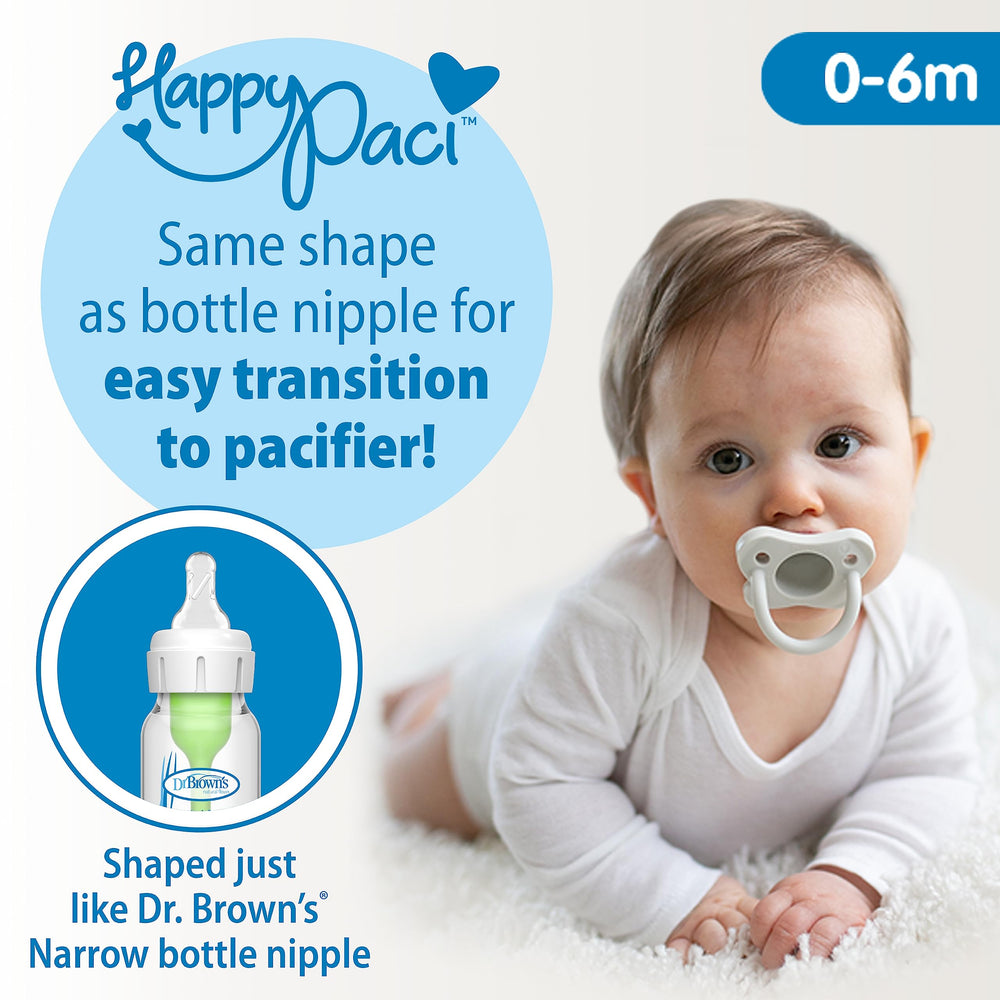 Breast-like nipple close-up from Dr. Brown's for natural latch.