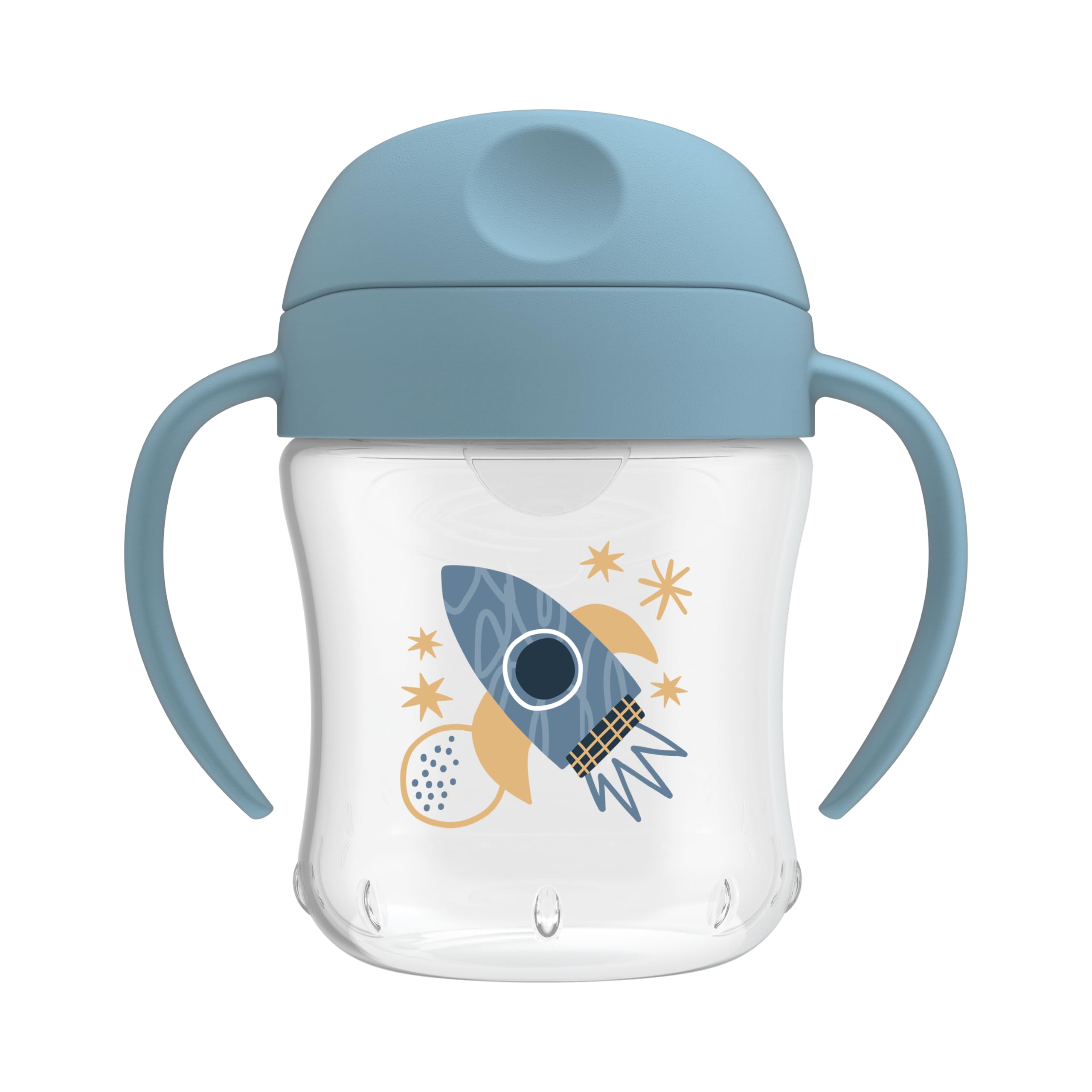 Dr. Brown's gift set packaging blue showcases a complete feeding starter.