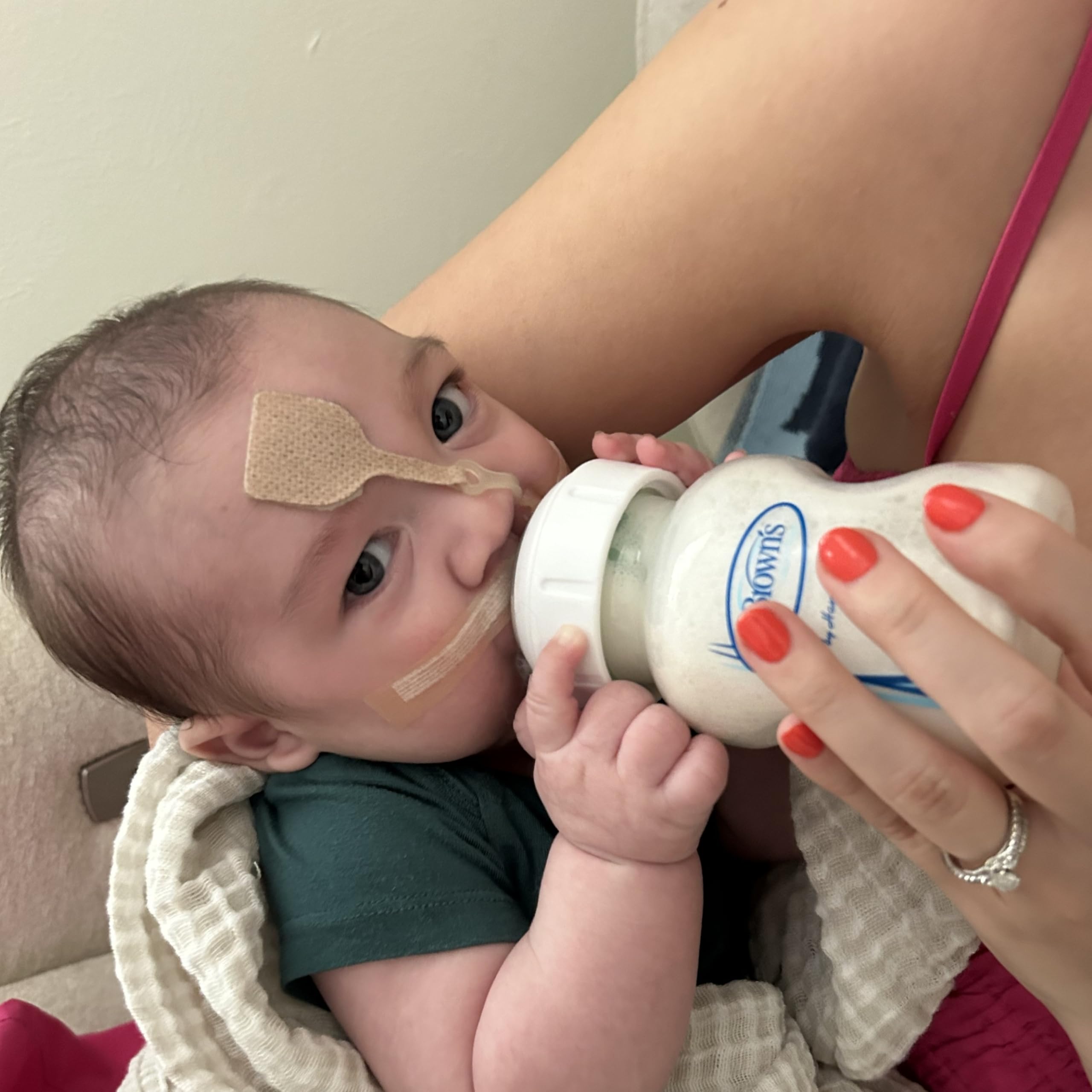 Dr. Brown's Infant-Paced Valve aids infant self-regulation during feeding
