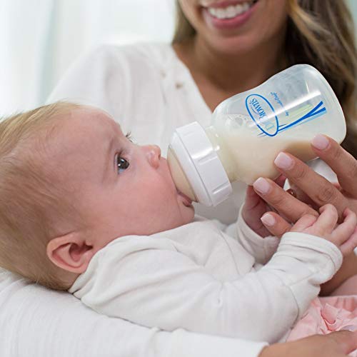 Dr. Brown's Level-3 BPA-free nipple ensures safe feeding materials.