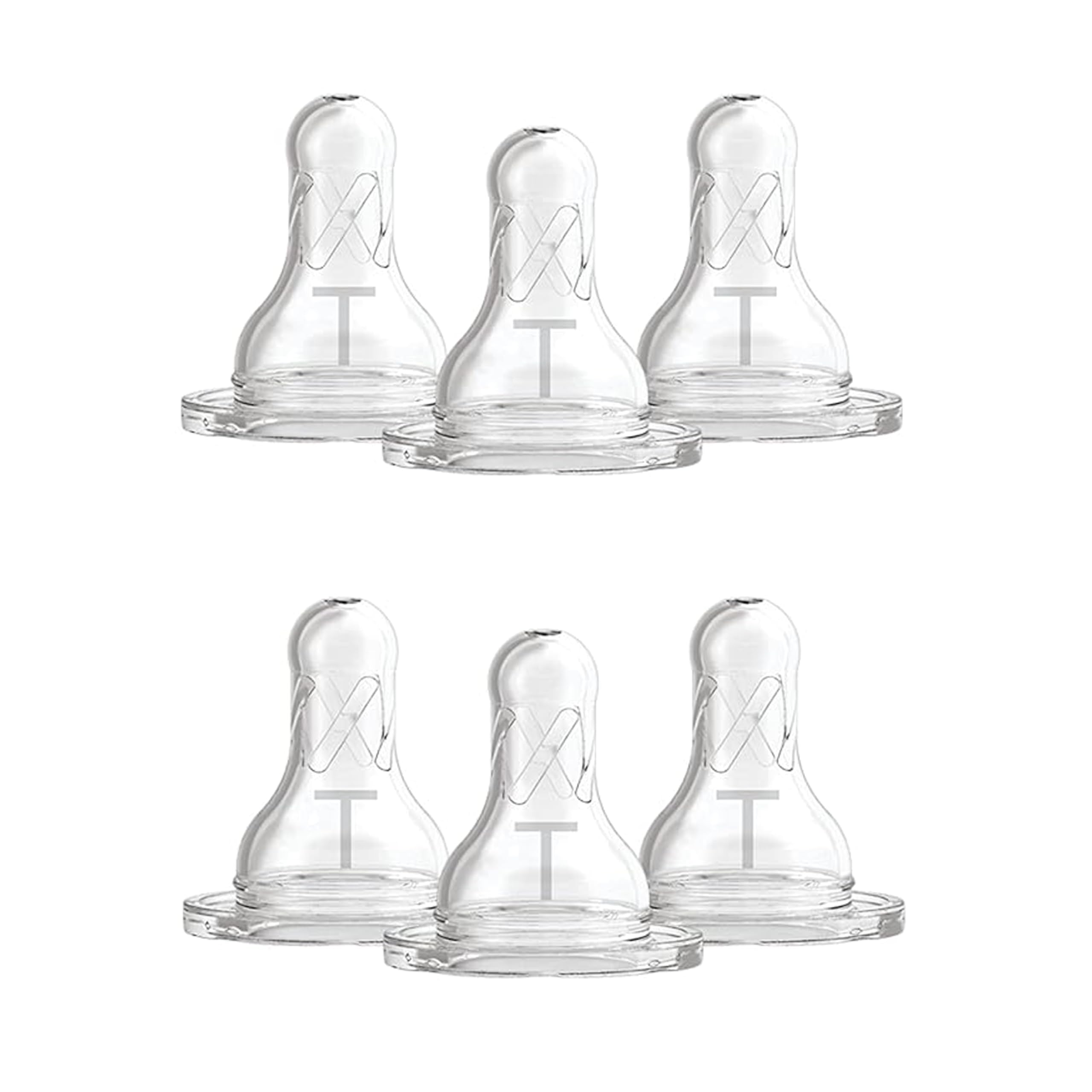 Dr. Brown's Level T narrow nipple new born flow supports slower feeding pace.